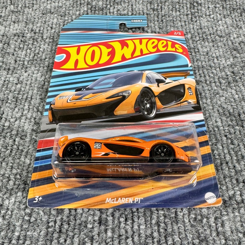 Hot Wheels McLaren P1 Orange Black 59 Automotive Series 2/5 GDG83 2021 New - Picture 4 of 6